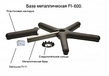 Фото: Заглушка белая 20*40 под ролик FI-11