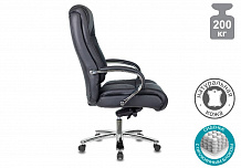 Фото Кресло руководителя T-9925SL мультиблок, до 200 кг, пружин. блок, кожа, хром