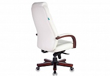 Фото Кресло руководителя T-9923WALNUT мультиблок, до 200 кг, кожа/орех