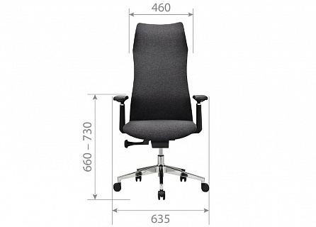 Фото Кресло компьютерное CHAIRMAN CH583 SL, синхромеханизм, sipro, 3D подлокотники, ткань 4