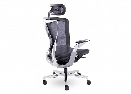 Фото Кресло эргономичное ЭПИК | EPIK E-201-G M021, синхромеханизм, слайдер, сетка 4