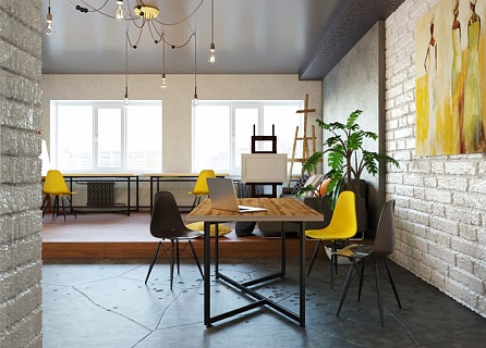 Фото Столы офисные рабочие LOFT | ЛОФТ 11